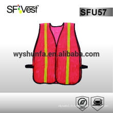 SFVEST NFPA 70E avertisseur de garantie pour sécurité d'avertissement durable avec poches